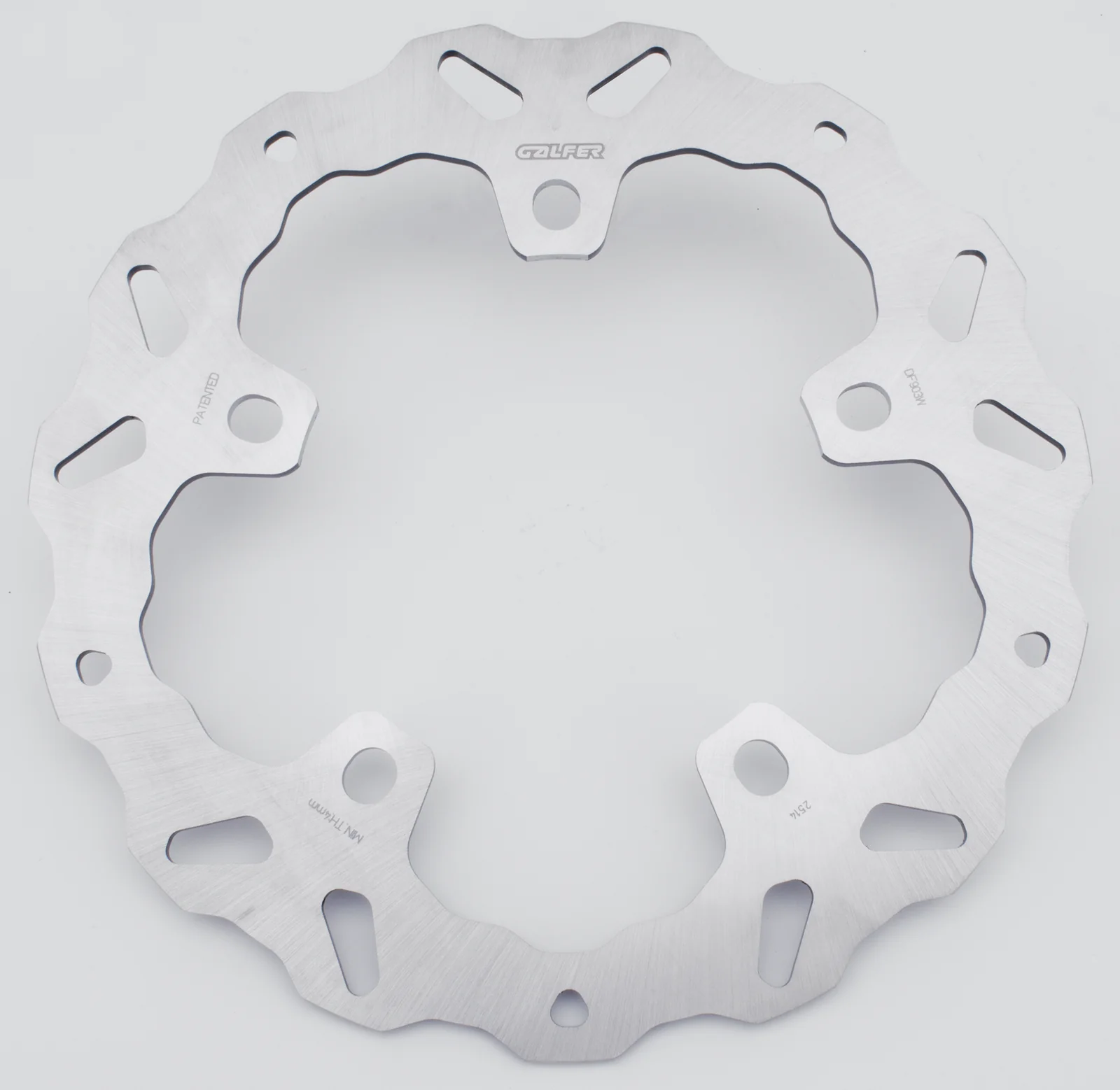 Rotor de freno de disco Galfer Wave con perfil ondulado