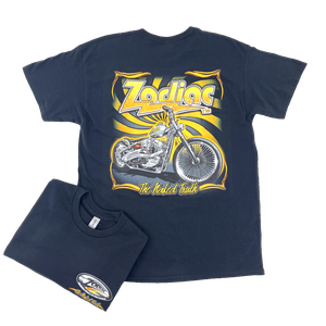 Camiseta negra con gráfico Naked Truth de Zodiac