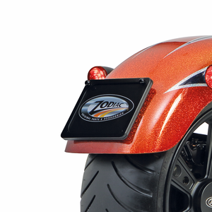 Marcos de matrícula y placas de apoyo traseros para motocicleta