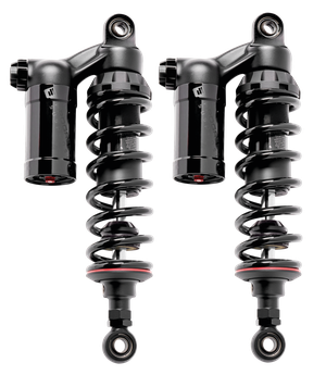 Par de amortiguadores traseros Piggyback Serie 990 de Progressive Suspension con depósito externo ajustable
