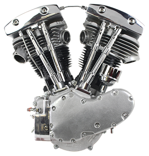 Primeros motores estilo Shovelhead para motocicletas Harley-Davidson clásicas