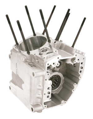 Cárter estilo A S&S cromado para motor Twin Cam