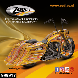 Pegatinas Zodiac Show Bike para decoración de motocicleta