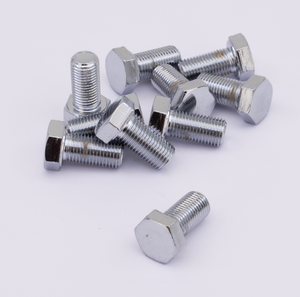Surtido de tornillos Allen con cabeza hexagonal y acabado cromado brillante