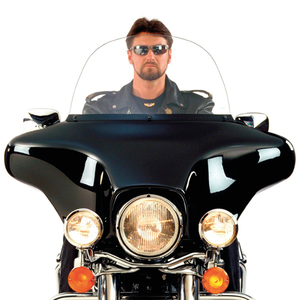 Pantalla transparente de repuesto para carenado Batwing de Harley-Davidson marca National Cycle