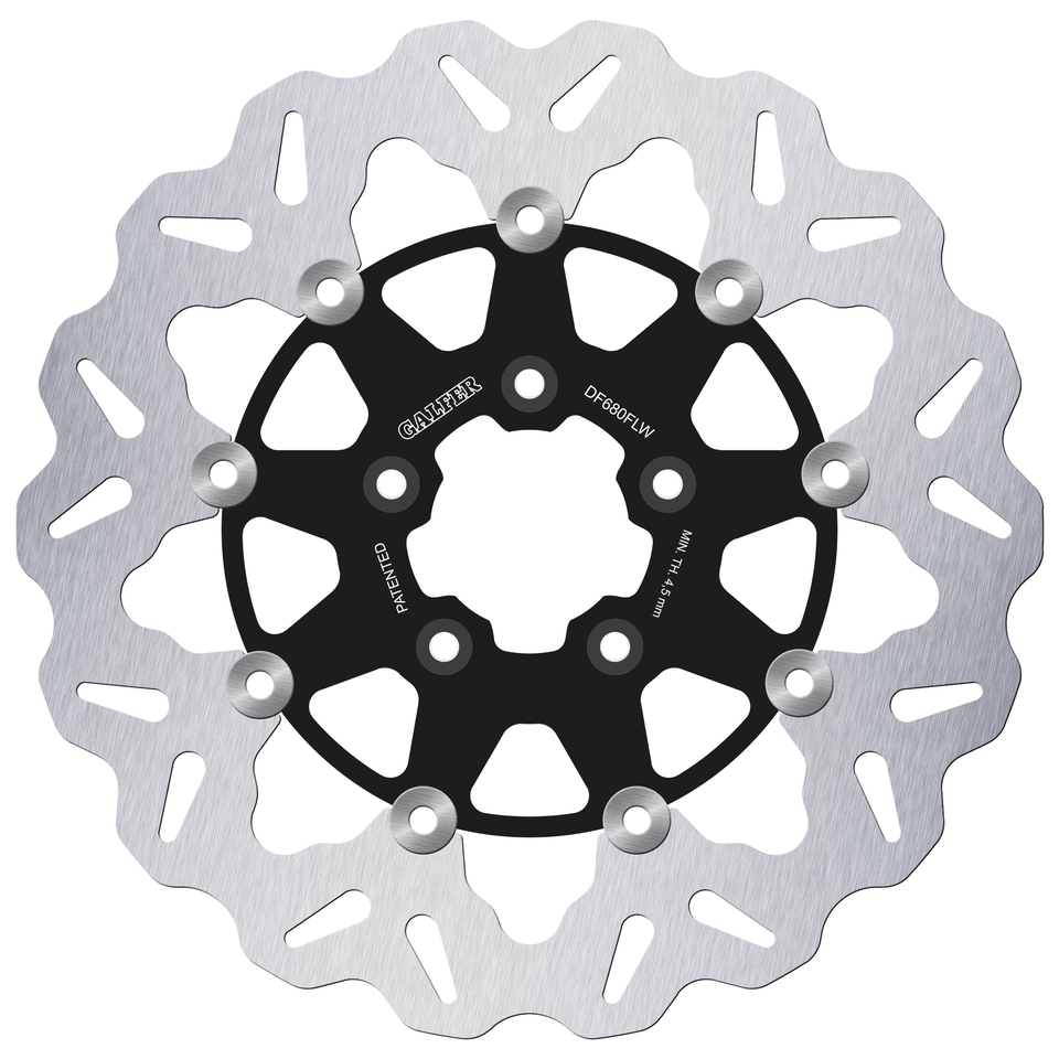 Rotor de freno de disco Galfer Wave para motocicleta