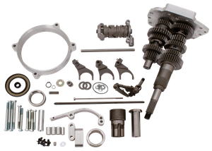 Conjunto de piezas y componentes para construcción de motocicletas americanas