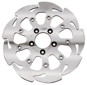 Rotor de freno de disco estilo Wave para motocicleta