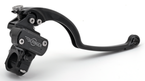 Par de mandos de manillar Beringer cromados para motocicleta Harley-Davidson
