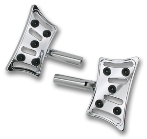 Par de plataformas en aluminio billet Slasher para motocicleta