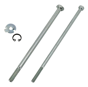 Conjunto de tornillos, tuercas y arandelas para montaje de ejes de motocicleta