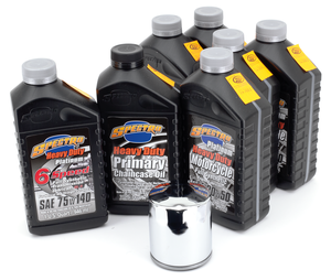 Kit de servicio y cambio de aceite con filtros y juntas para motocicletas americanas
