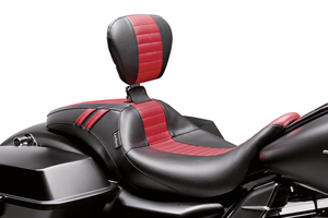 Asiento Le Pera Outcast negro para motocicleta Harley Touring