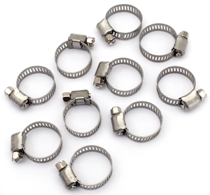Bridas universales de acero inoxidable para montaje en motocicletas