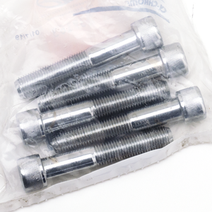 Surtido de tornillos UNF Allen con acabado cromado brillante
