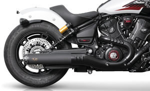 Silenciadores V-Performance instalados en Indian Scout 1250