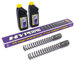Muelles de suspensión delantera Link System Hyperpro para motocicleta