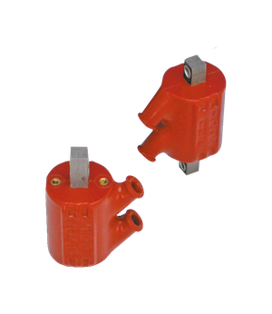 Bobinas de encendido Dyna-Mite con conector de salida angulada marca Dyna-Tek