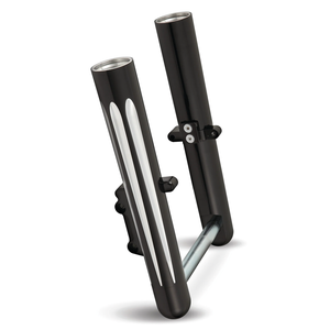 Sistema de escapes Hot Legs Arlen Ness instalado en motocicleta Harley-Davidson