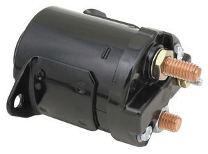 Par de solenoides de arranque metálicos para motocicleta