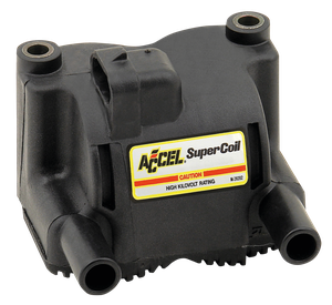 Bobina de encendido Accel Super de color negro con terminales metálicos