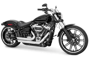 Par de turn-outs Declaration color negro mate para manillar de motocicleta Harley-Davidson