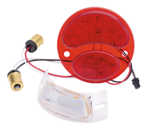 Piloto trasero LED No School Choppers para motocicleta Harley-Davidson