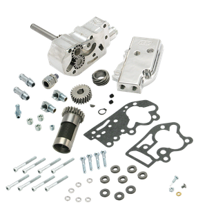 Kit bomba de aceite S&S billet para motor Big Twin Harley-Davidson años 1936 a 1999