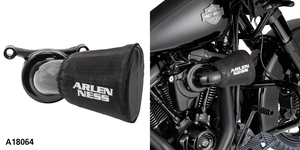 Filtro de aire Velocity de Arlen Ness instalado en motocicleta