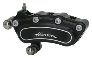 Pinzas de freno Slimline Harrison de aluminio billet negro