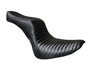 Asiento Le Pera Cherokee negro para motocicleta Harley-Davidson Softail