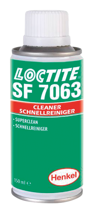 Frasco de limpiador de piezas Loctite SF 7063 para mantenimiento de motocicletas