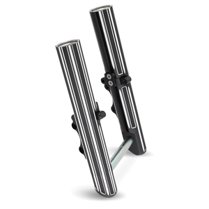 Escape Hot Legs Arlen Ness instalado en motocicleta Harley-Davidson Dyna, Touring o Softail