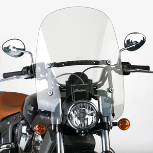 Pantalla de anclaje rápido National Cycle Spartan para motocicleta