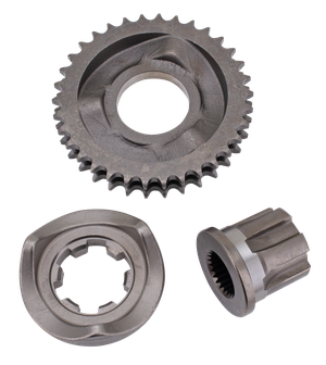 Compensador metálico para caja de cambios de 6 velocidades en motor Twin Cam
