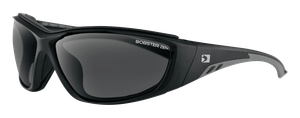 Gafas de sol Bobster Rider negras con montura deportiva para motocicleta