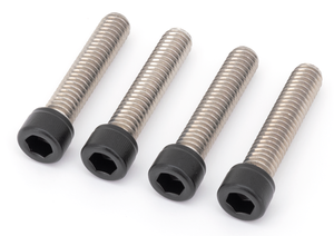 Tornillo de acero inoxidable negro para abrazadera superior de manillar de motocicleta