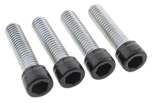 Tornillos de acero inoxidable negro para estriberas de motocicleta