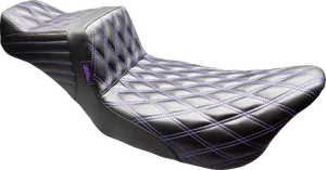 Asiento negro estilo custom Tailwhip Daddy Long Legs para motocicleta