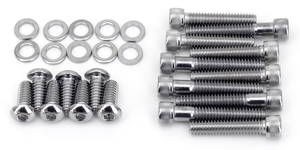 Conjunto de tornillos para tapa primaria, derby e inspección de motor Harley-Davidson