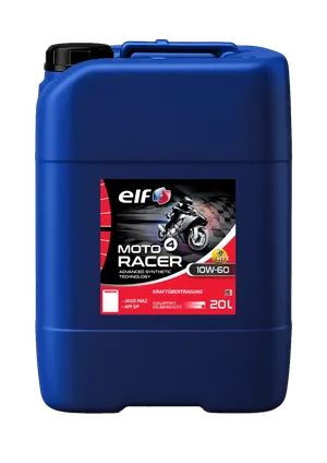 Frasco de aceite sintético ADV SYN Moto 4 Racer 10W-60