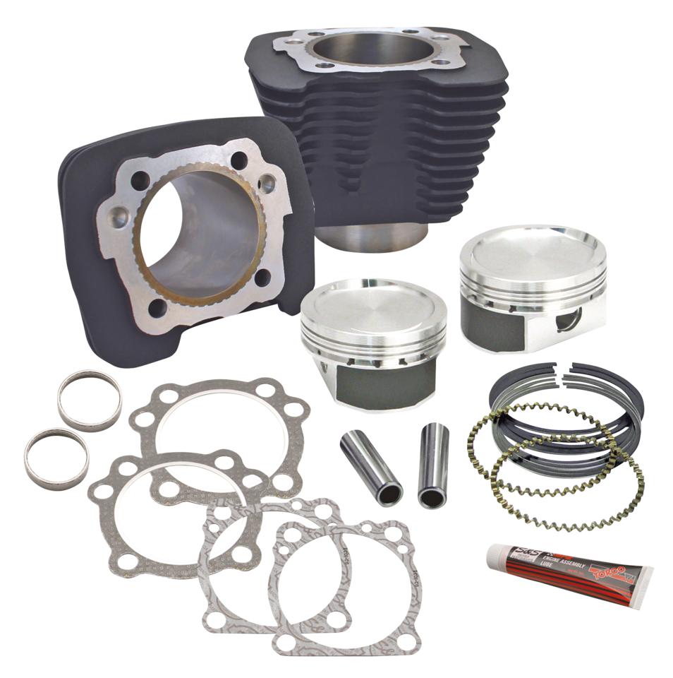 Kit de conversión S&S 1200cc para motor XL883 Sportster de Harley-Davidson