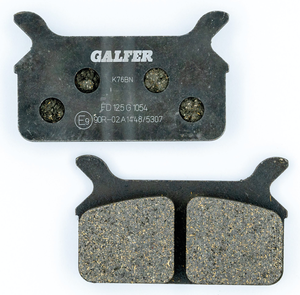 Juego de pastillas de freno Galfer traseras para disco de freno