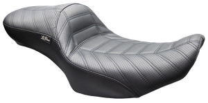 Asiento Le Pera Maverick Indy negro para motocicleta Harley-Davidson Touring