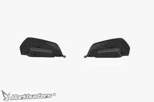Protectores plásticos VPS instalados en carenado de motocicleta Harley-Davidson