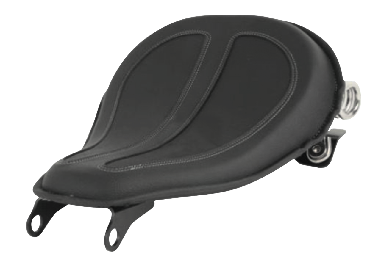 Asiento individual Rider Spring negro para motocicleta Harley-Davidson Sportster