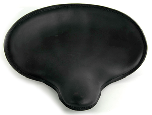 Asiento de motocicleta estilo vintage tapizado en cuero