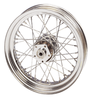 Ruedas completas con buje de doble acoplamiento para motocicleta custom