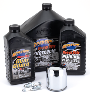 Kit de servicio y cambio de aceite con filtros y juntas para motocicletas americanas