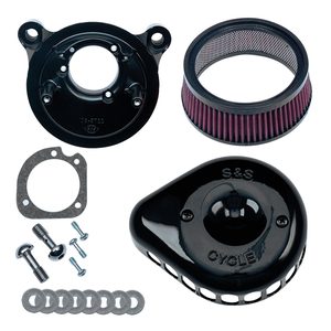 Kit filtro de aire Stealth Mini Lágrima S&S para Harley-Davidson